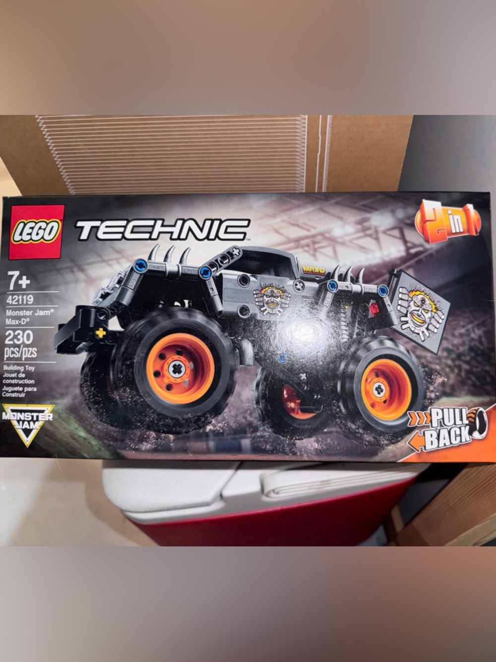 LEGO 42229 - Technic Monster Jam Max-D Pull Back Truck - Sealed
